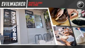 laundry sepatu evilwasher